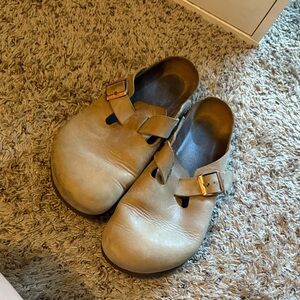 Birkenstock Tan Leather Women's Shoes